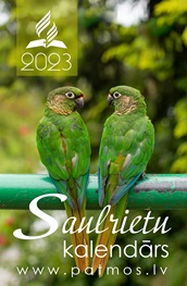 Saulrietu kalendārs 2023